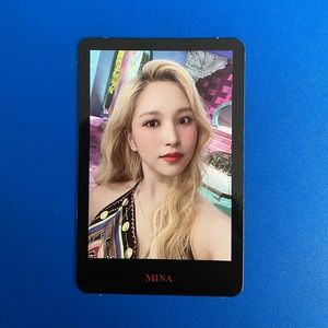 KPOP TWICE Mina Photocard